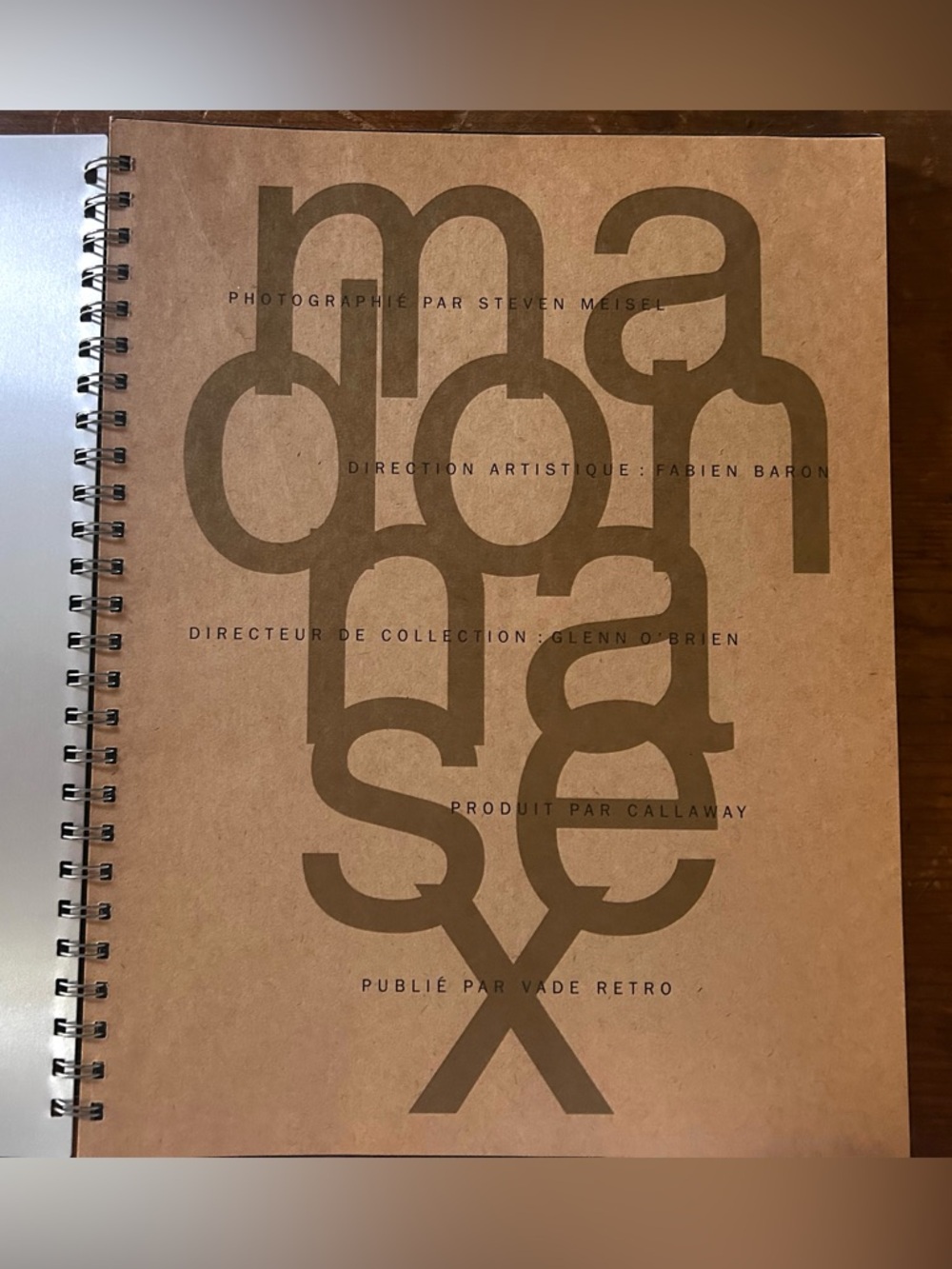 Madonna SEX limited first edition second impression 1992.